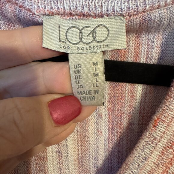 ❤️LOGO LIGHTWEIGHT OVERSIZED SWEATER MEDIUM/LARGE   #J - Picture 7 of 7